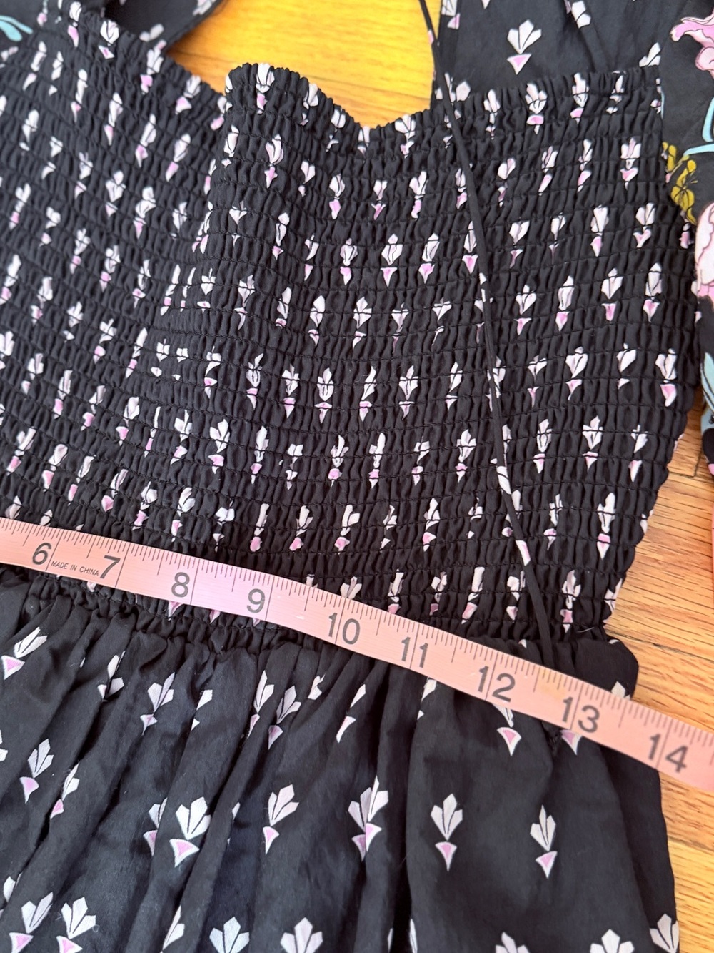 Anthropologie Dasha Bodice Smocked Midi dress - Picture 4 of 8